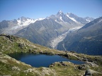 Le Lac Blanc par le Col des Montets, 2012